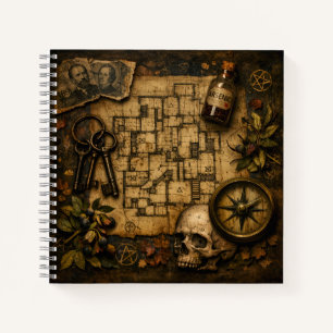 Cuaderno El Arquitecto de la Muerte: La Casa de los Asesina