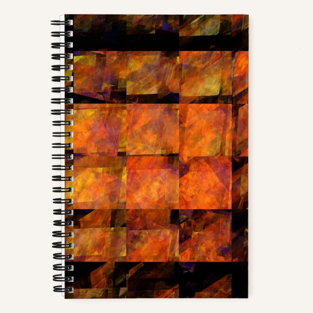 Cuaderno El arte abstracto de la pared (Anverso)