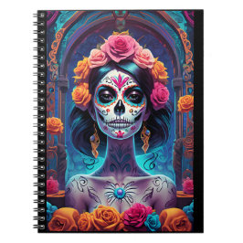 Cuaderno El arte de la calavera del azúcar: adoptar la eleg