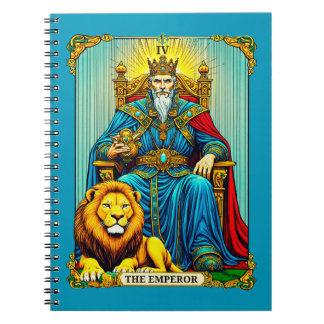 Cuaderno El arte de la carta del emperador Tarot
