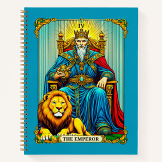 Cuaderno El arte de la carta del emperador Tarot