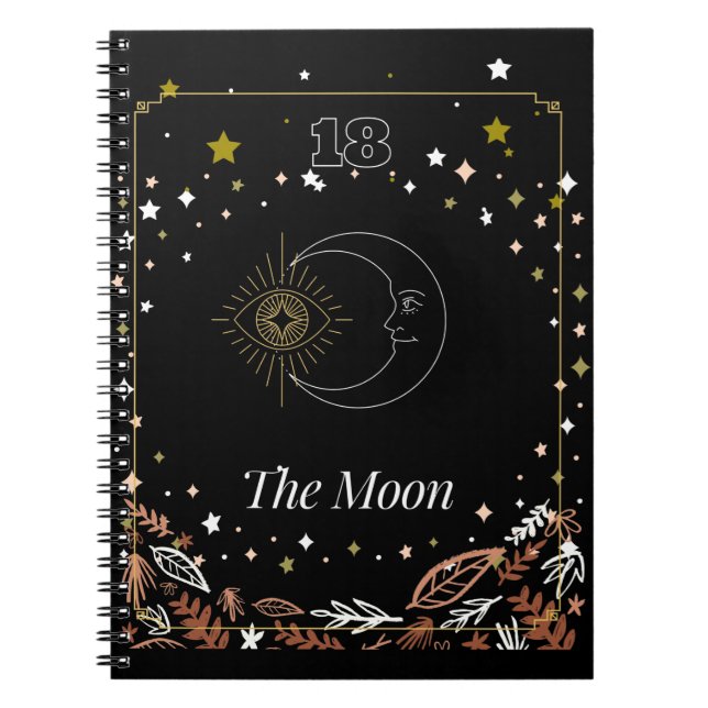 Cuaderno El arte de la carta tarot lunar, celestial (Frente)