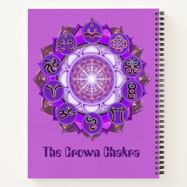 Cuaderno El arte de la Corona Chakra (Reverso)