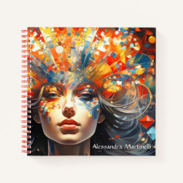 Cuaderno El arte de la mujer súper consciente - Personaliza