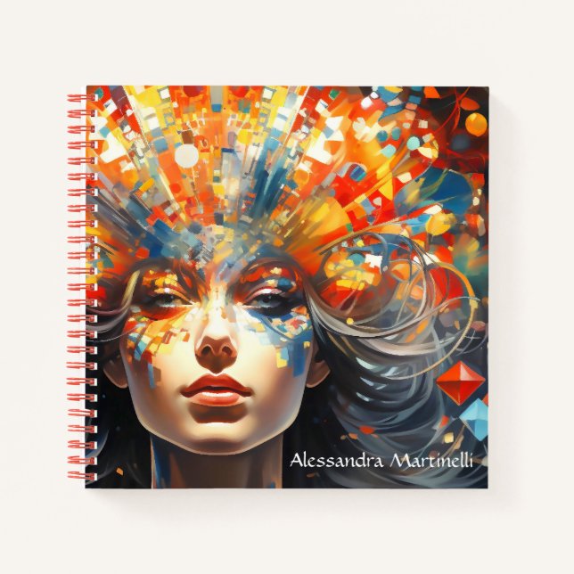 Cuaderno El arte de la mujer súper consciente - Personaliza (Anverso)