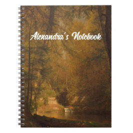 Cuaderno El arte de la piscina de truchas (1870) - portátil