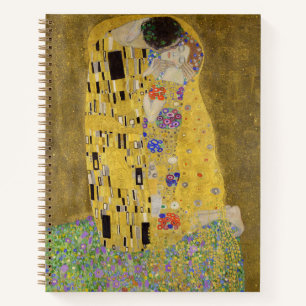 Cuaderno El arte de pintar el beso de Gustav Klimt