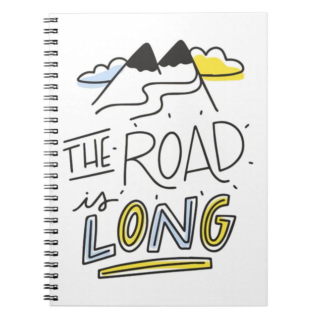 Cuaderno El arte de viajes es largo (Frente)