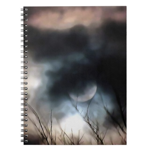 Cuaderno El arte del solsticio nocturno más largo (Frente)