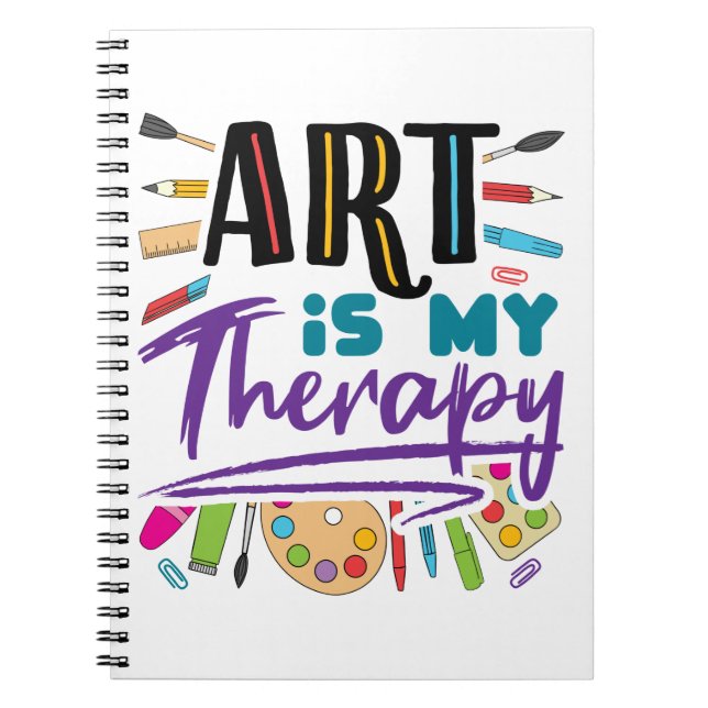 Cuaderno El arte es mi artística artística artística de la  (Frente)