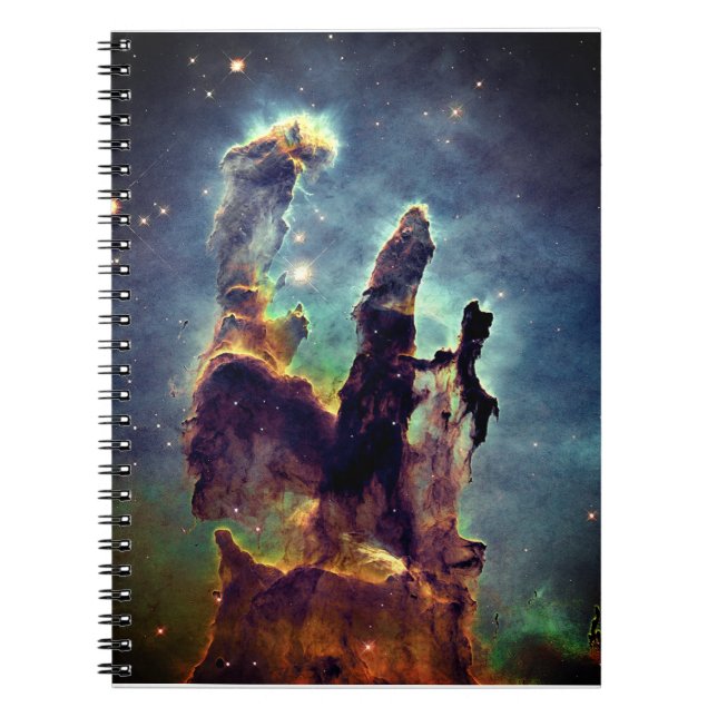 Cuaderno El Arte Espacial Es El Creador De Su Trono (Frente)