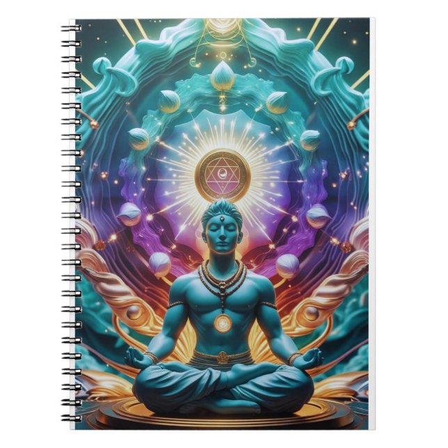 Cuaderno El arte espiritual del Mandala sagrado (Frente)
