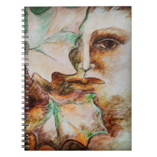 Cuaderno El arte original de hojas de otoño