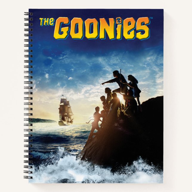 Cuaderno El arte teatral del barco pirata Goonies (Anverso)