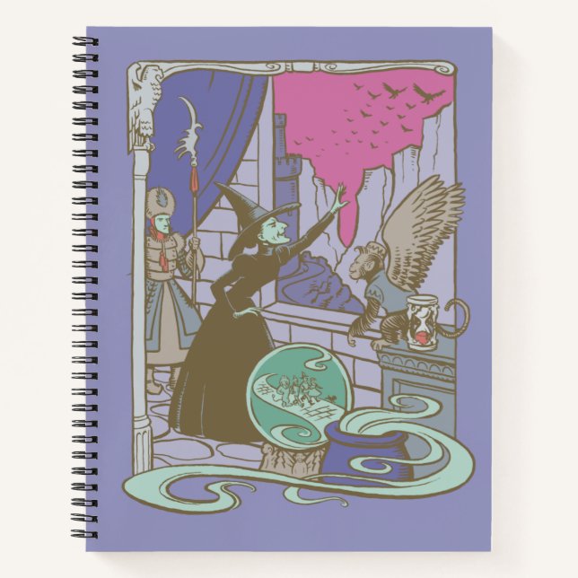 Cuaderno El Asistente De Oz™ | Storybook Witch™ (Anverso)