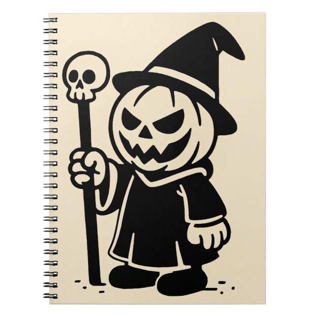 Cuaderno el Asistente para calabazas (Frente)