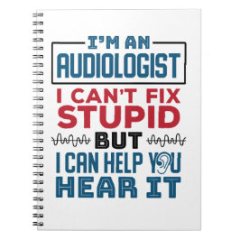Cuaderno El Audiólogo no puede arreglar la ayuda estúpida q
