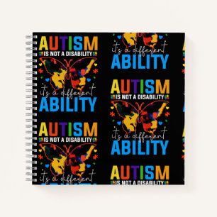 Cuaderno El Autismo No Es Una Discapacidad, Es Diferente
