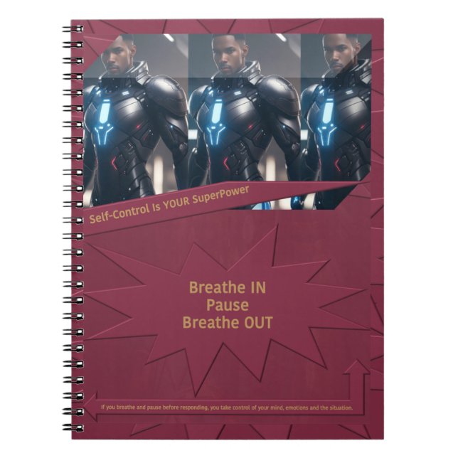 Cuaderno El autocontrol es tu superpoder (Frente)