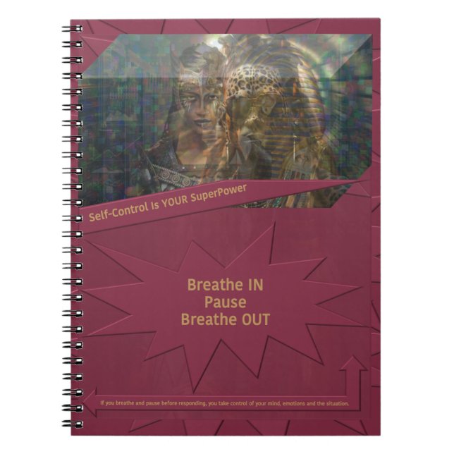 Cuaderno El autocontrol es tu superpoder (Frente)