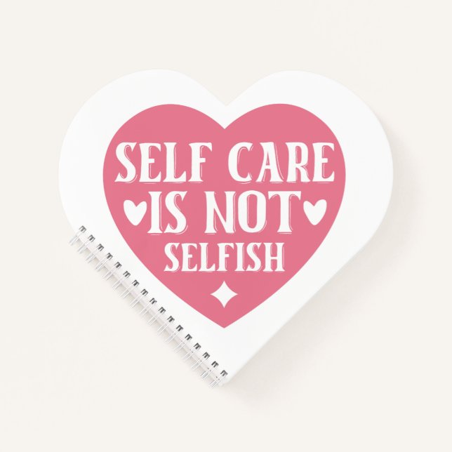Cuaderno El autocuidado no es egoísta (Anverso)