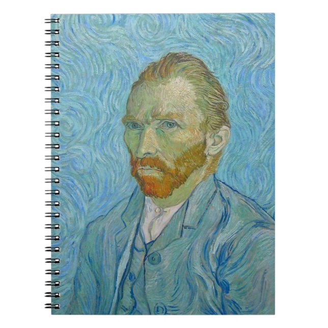 Cuaderno El autorretrato de Vincent Van Gogh (Frente)