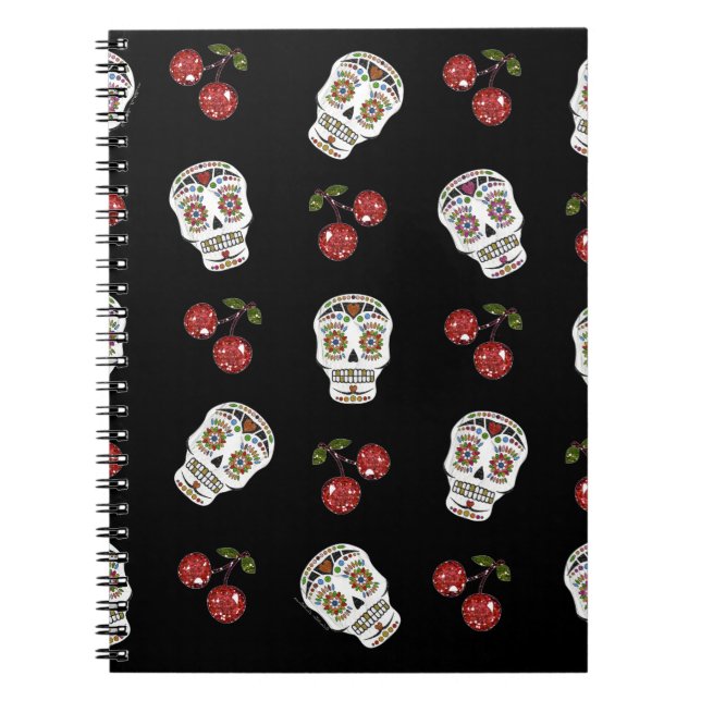 Cuaderno El Azúcar Rockabilly De La RAB Arroja Cerezas En N (Frente)