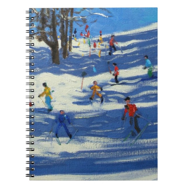Cuaderno El azul sombrea Morzine (Frente)