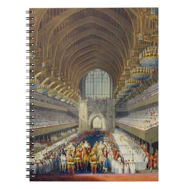Cuaderno El banquete real, primer curso, de un álbum cel (Frente)