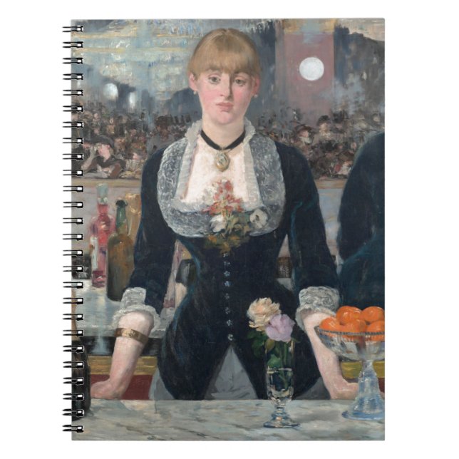 Cuaderno El bar A del Edouard Manet en el Folies-Bergère (Frente)