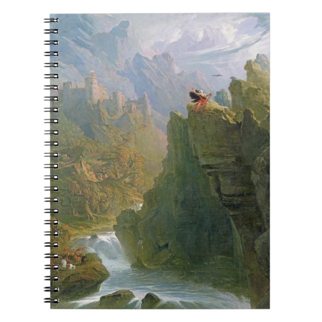 Cuaderno El bardo, c.1817 (aceite en lona) (Frente)