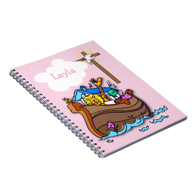 Cuaderno El bautismo de bebé árabe de personalizable Noé, r (Lado Derecho)