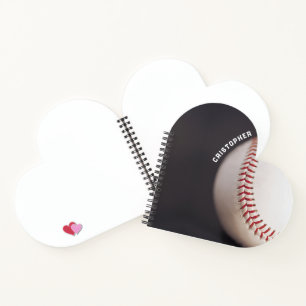 Cuaderno El béisbol personalizado