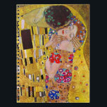 Cuaderno El beso de Gustav Klimt, vintage Art Nouveau<br><div class="desc">¡La pintura suprema del amor, un hermoso diseño con el que celebrar al El día de San Valentín! El Kiss (detalle) (1907-1908) de Gustav Klimt es un simbolismo de la época victoriana vintage del arte, el amor al arte y la pintura romántica de una pareja romántica en varios tonos de...</div>