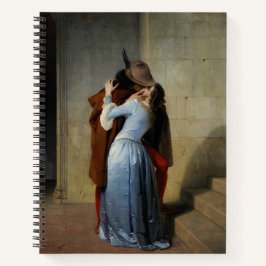 Cuaderno El beso en el bosquejo satinado francesco Hayez