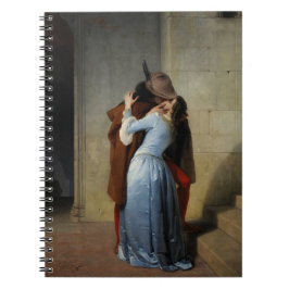 Cuaderno El beso en la satén azul Francesco Hayez 1859
