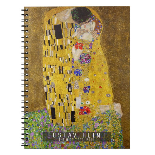 Cuaderno El beso - Gustav Klimt (Frente)