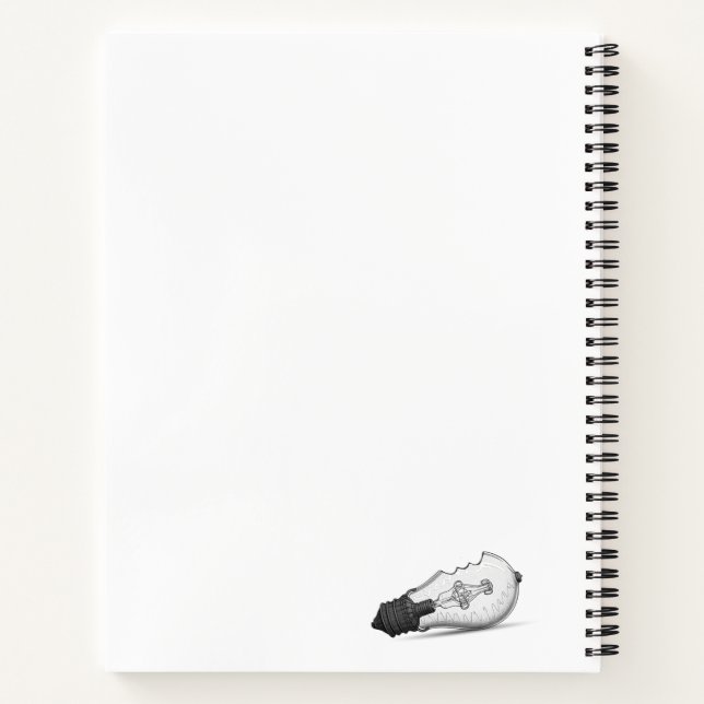 Cuaderno El bloc de notas bit (Reverso)