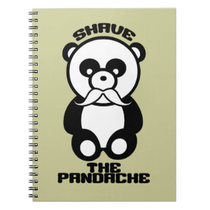Cuaderno El bloc de notas de color personalizado Pandache