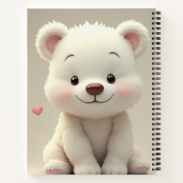Cuaderno El bloc de notas de oso más lindo