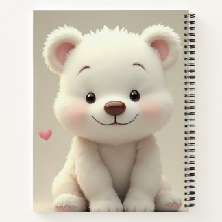 Cuaderno El bloc de notas de oso más lindo