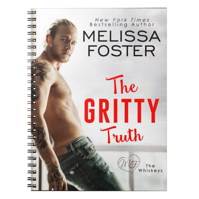 Cuaderno El bloc de notas en espiral de Gritty Truth de 6,5 (Frente)