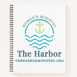 Cuaderno El bloc de notas en espiral del puerto