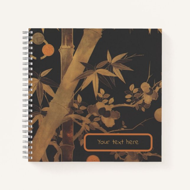 Cuaderno El bloc de notas secreto de Bamboo Grove (Anverso)