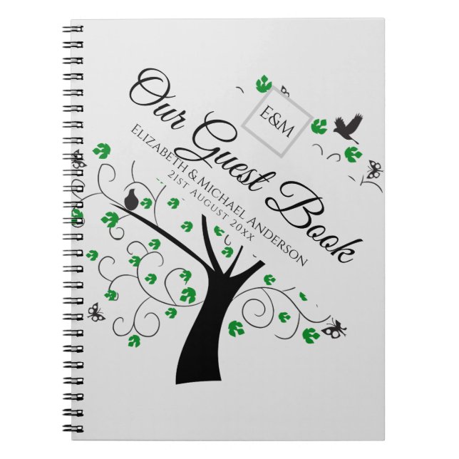 Cuaderno El Boda del Libro de los Huéspedes del Árbol, otro (Frente)