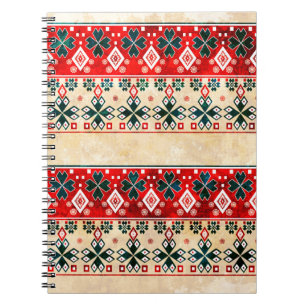 Cuaderno El boho étnico desmorona el viejo patrón. Impresió