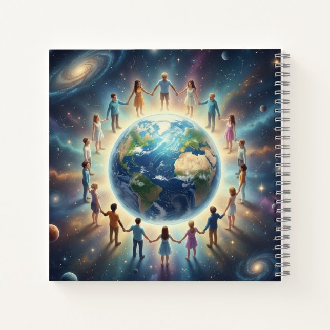 Cuaderno "El bosque fantástico - Travesías imaginarias" (Reverso)