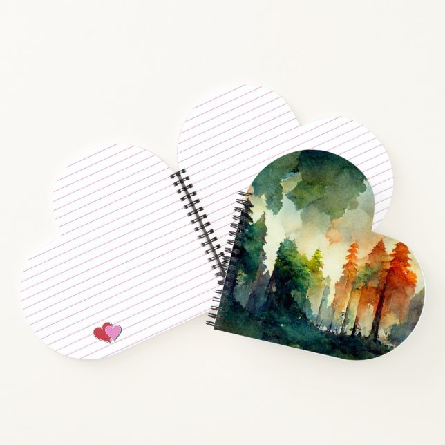 Cuaderno El bosque (naturaleza) (Interior)