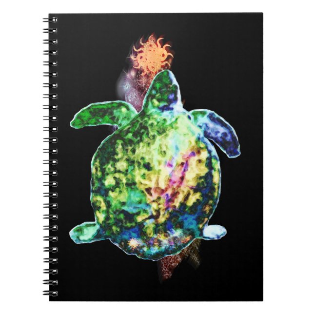 Cuaderno El Bringer de colores cósmico (Frente)