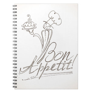 Cuaderno ¡El Buen Chef dice Bon Appetit!